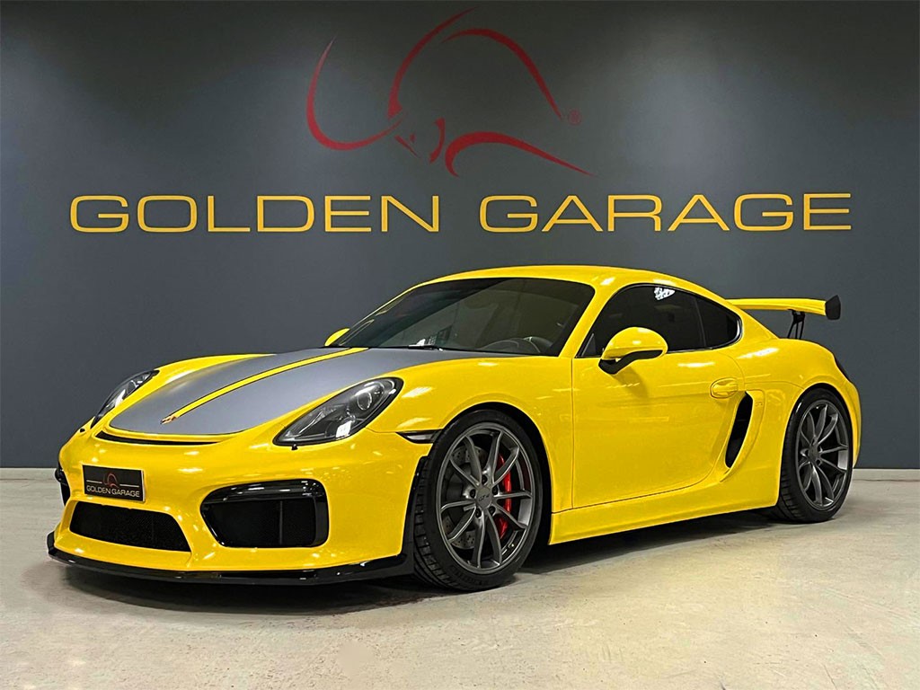 Porsche Cayman 981 GT4 giallo pastello - auto usato